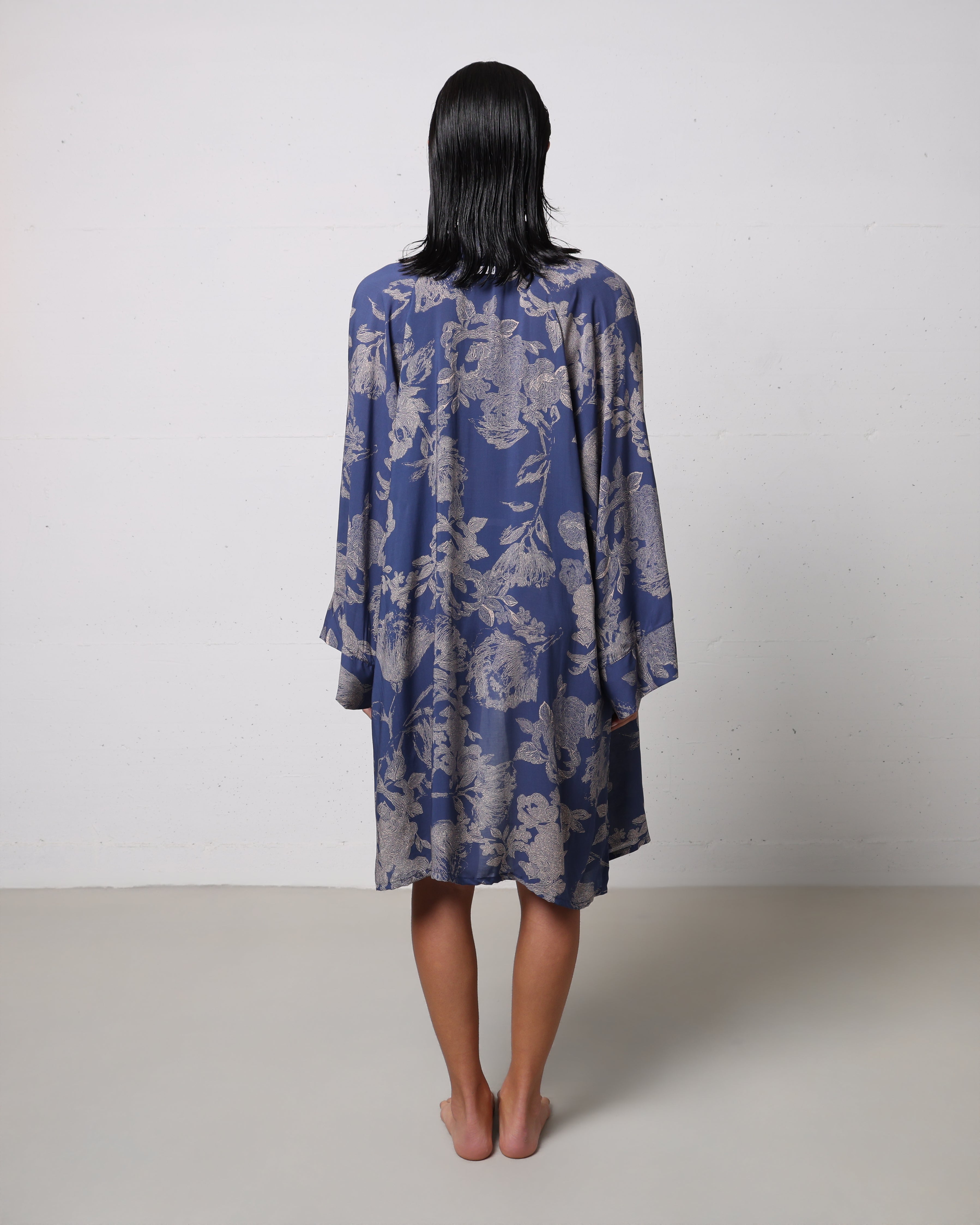 Kimono blu Dea