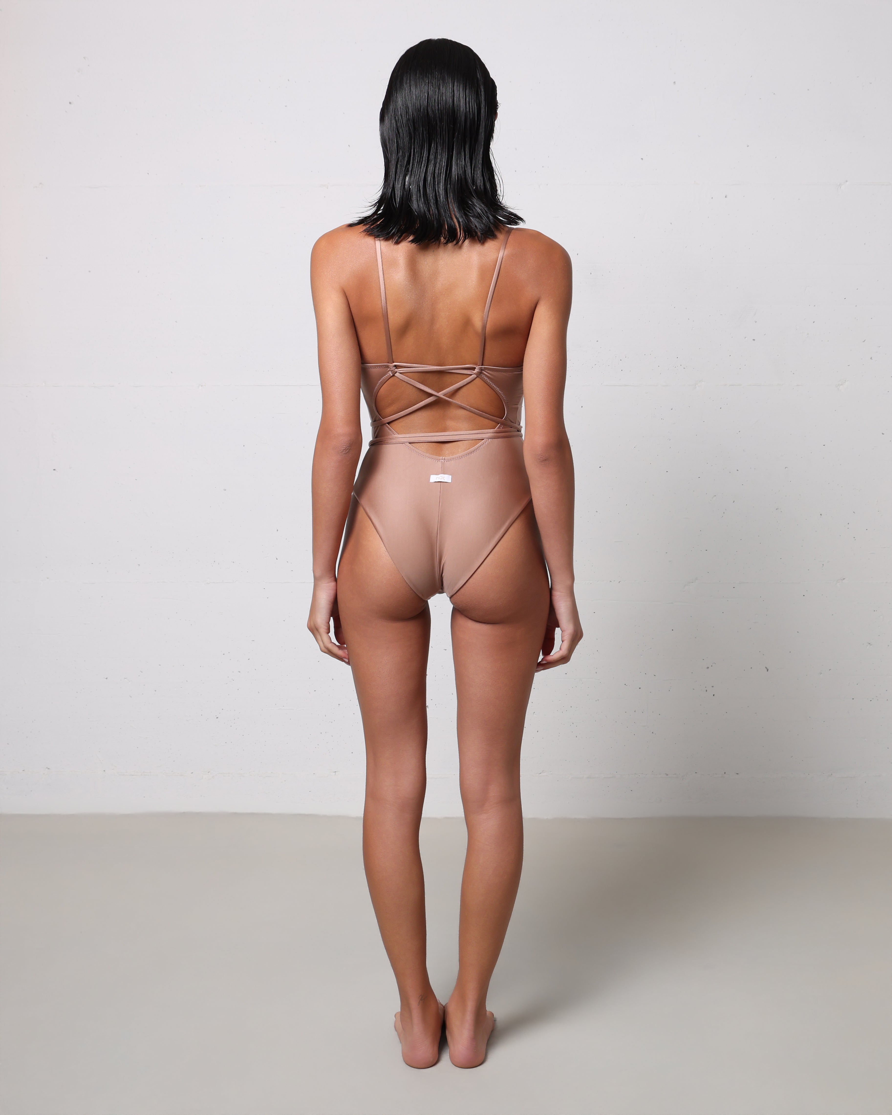 Tike costume intero rosa