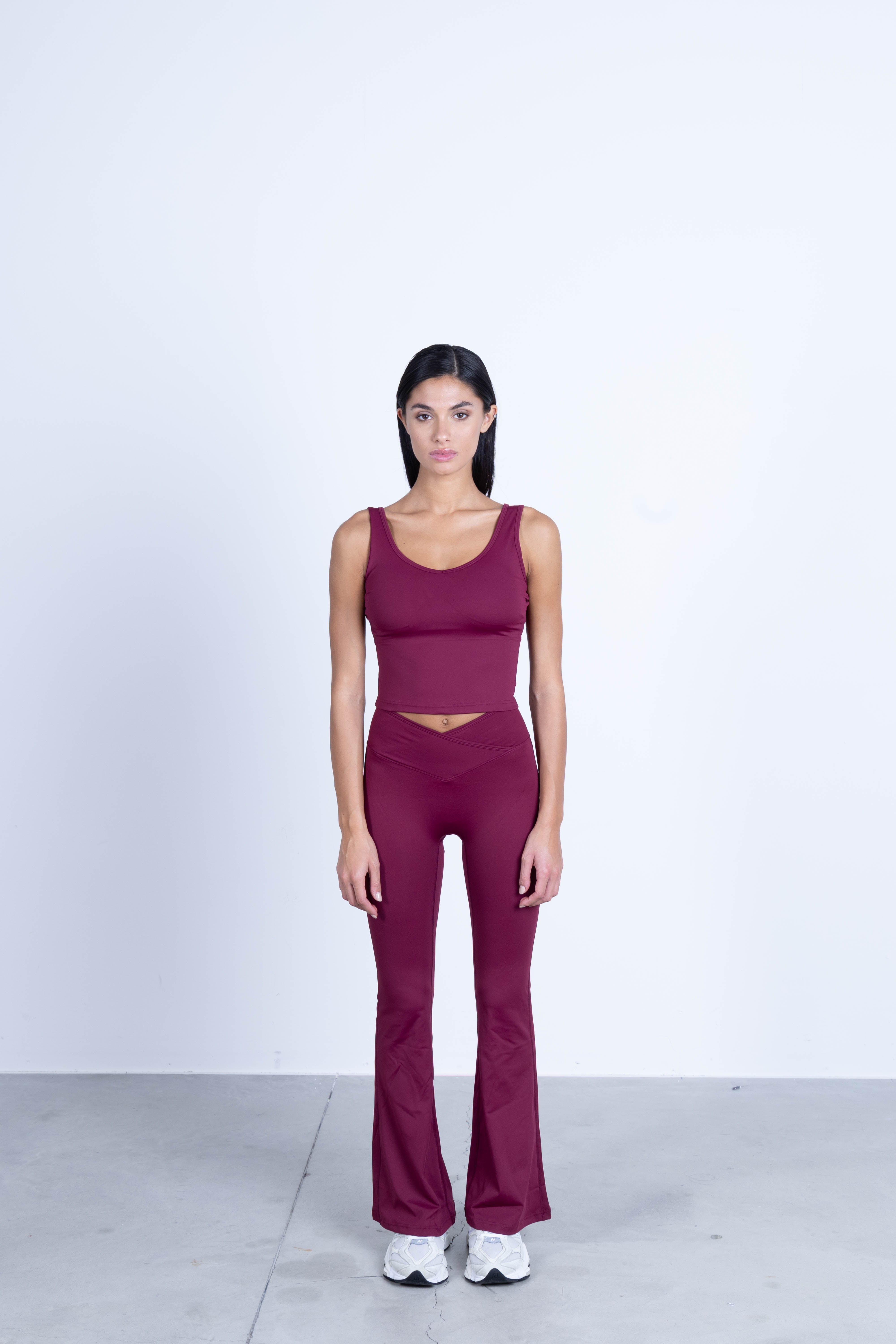 Pantalone 003 bordeaux