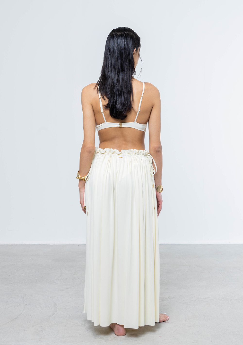 Alma Skirt pareo Cream