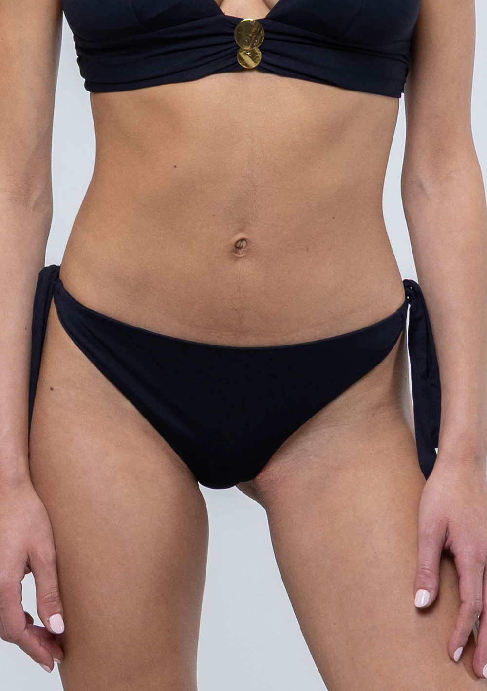 Clio Black Bikini Top