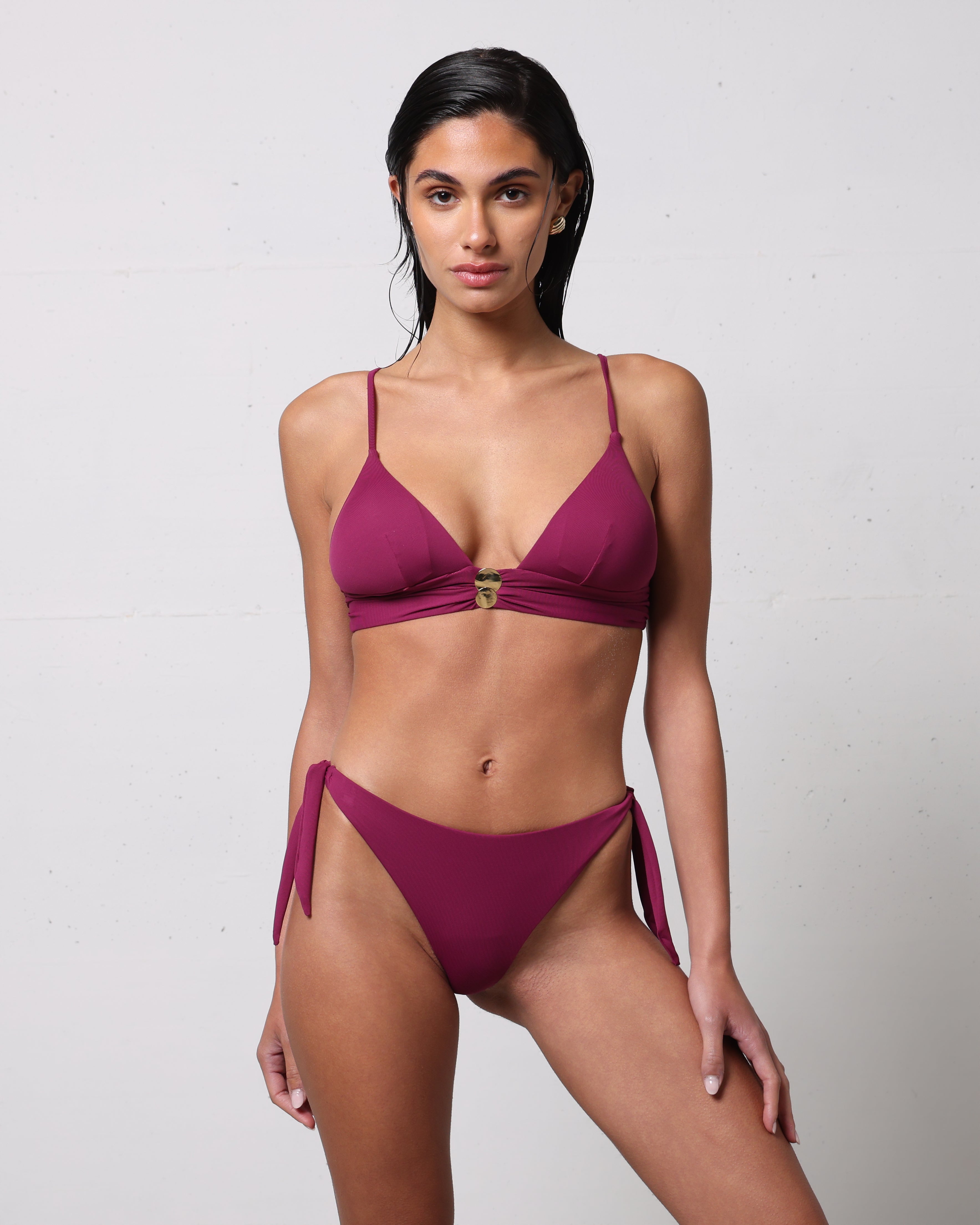 Clio Slip Bikini Magenta