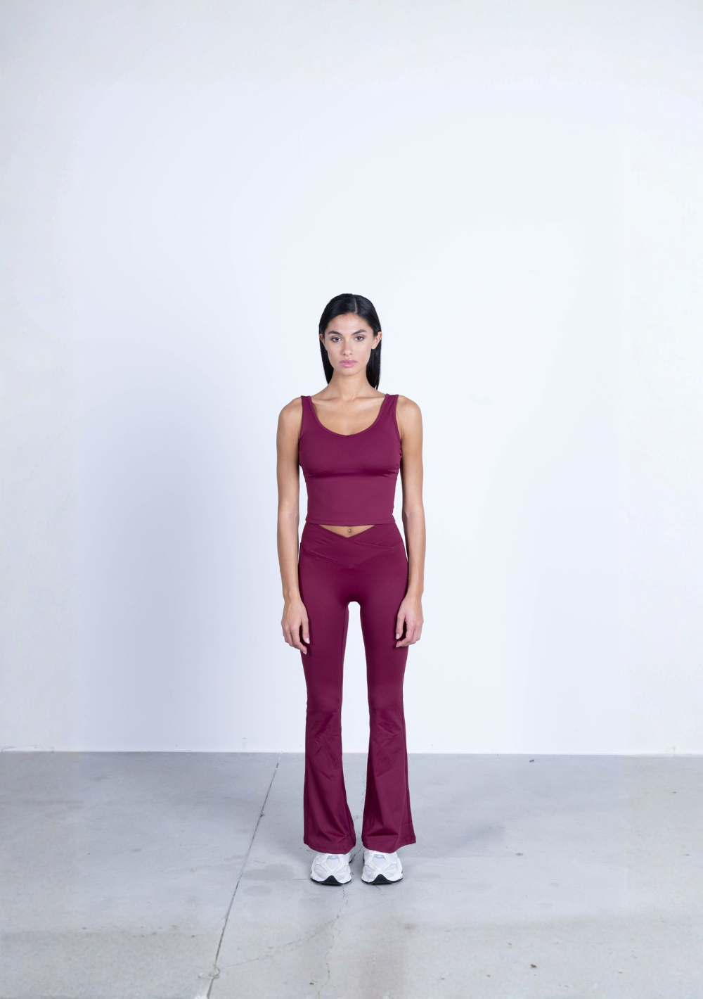 Pantalone 003 bordeaux