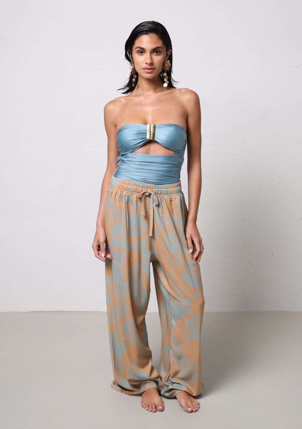 Pantalone azzurro Dea
