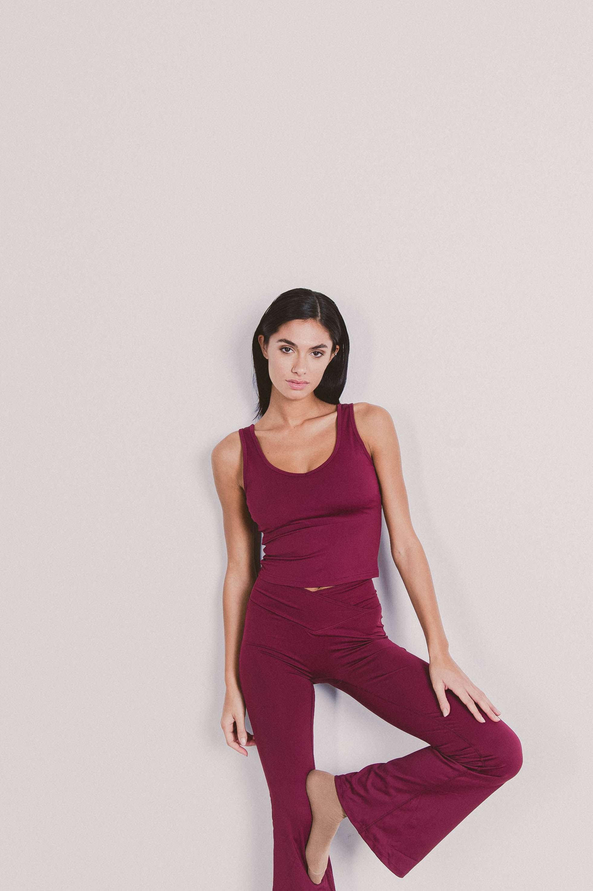 Pantalone 003 bordeaux