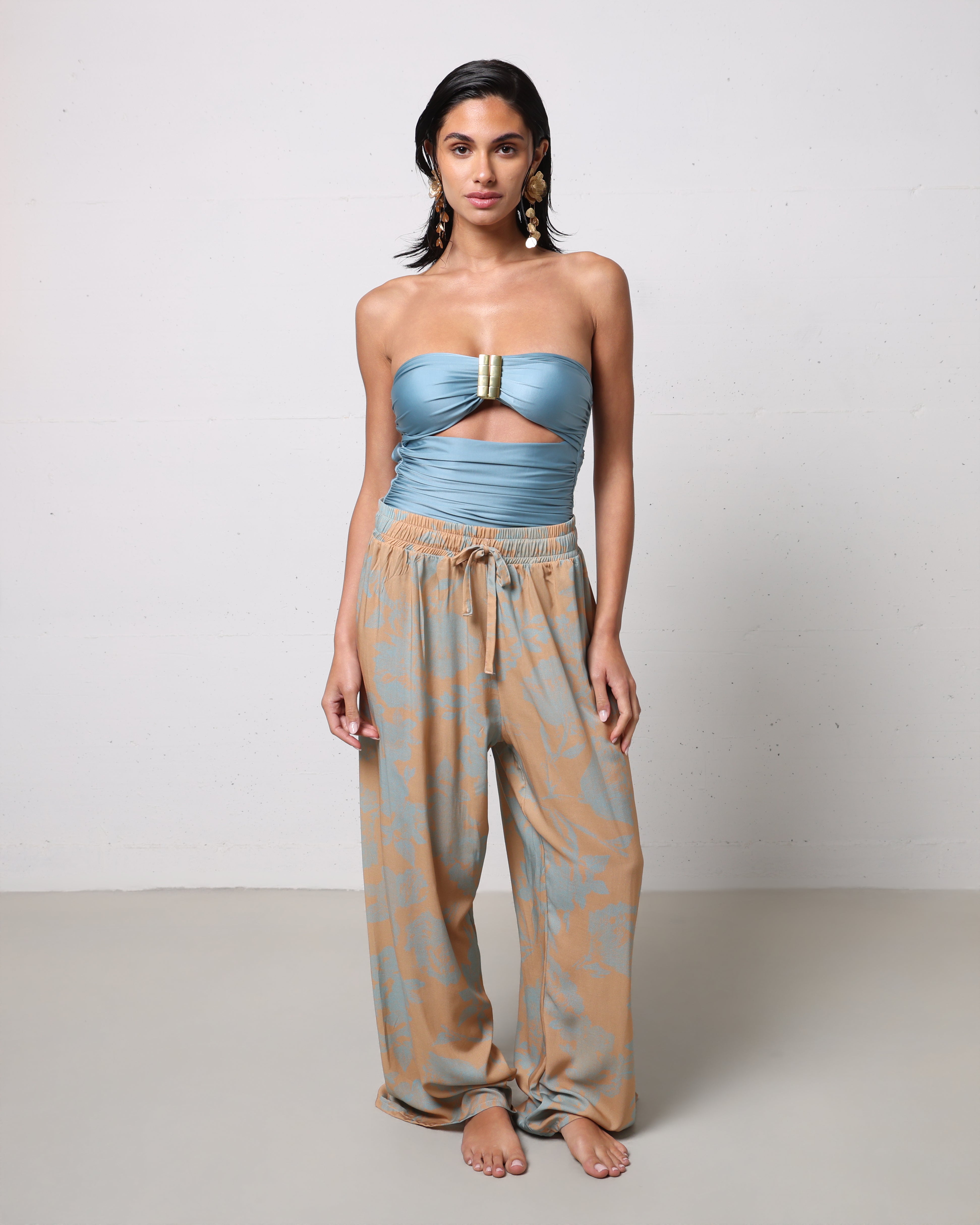 Pantalone azzurro Dea