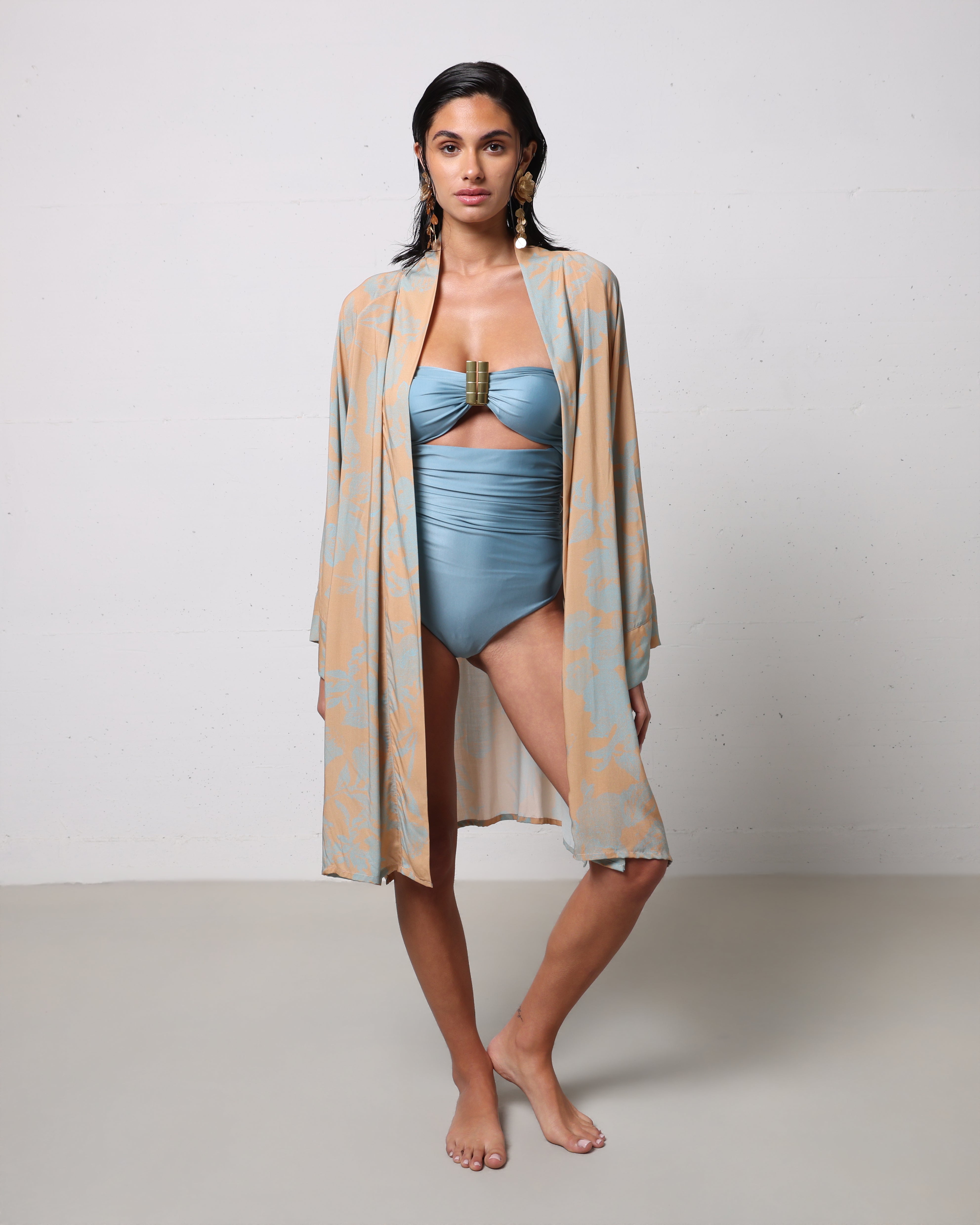 Kimono azzurro Dea