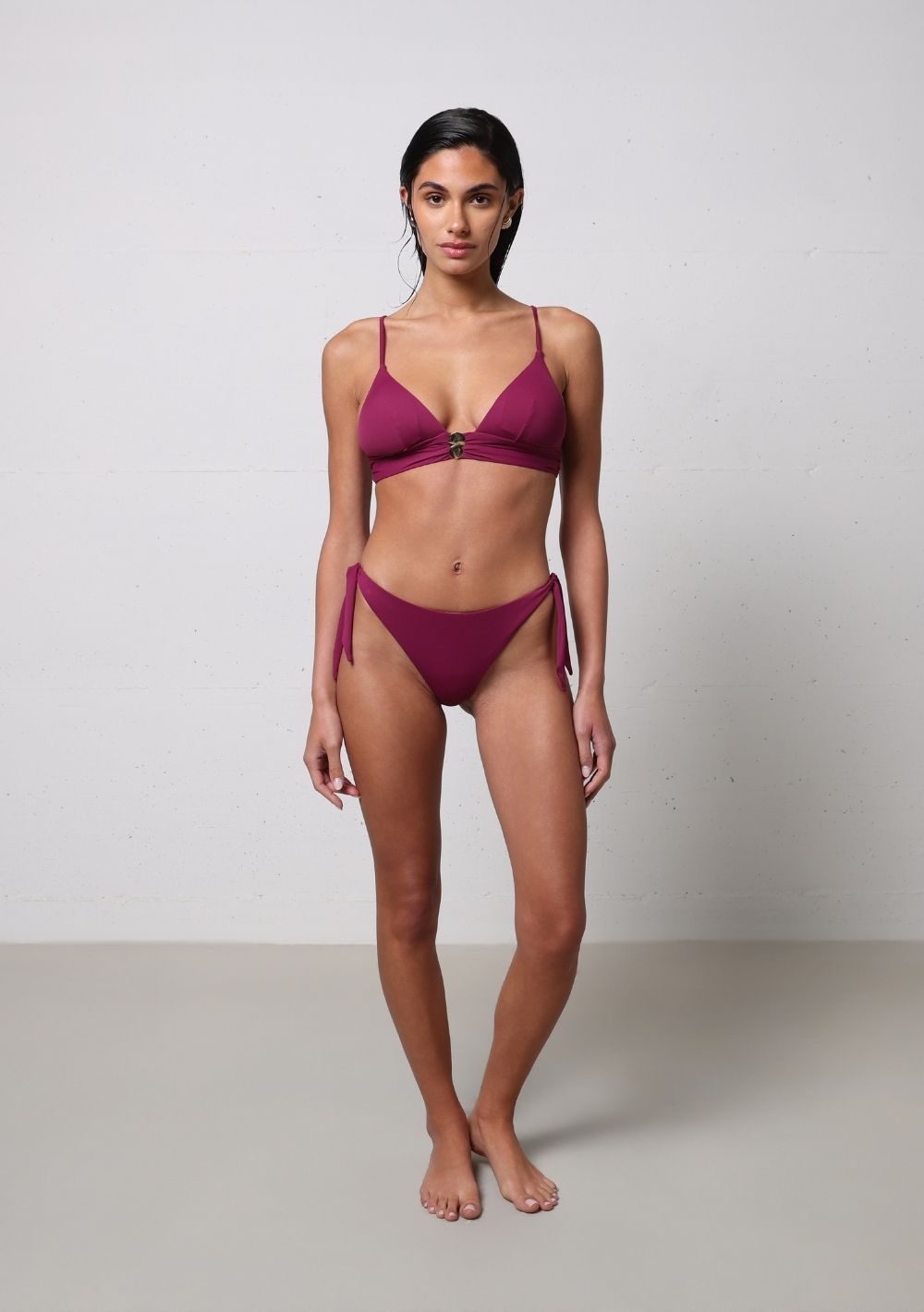 Clio Slip Bikini Magenta