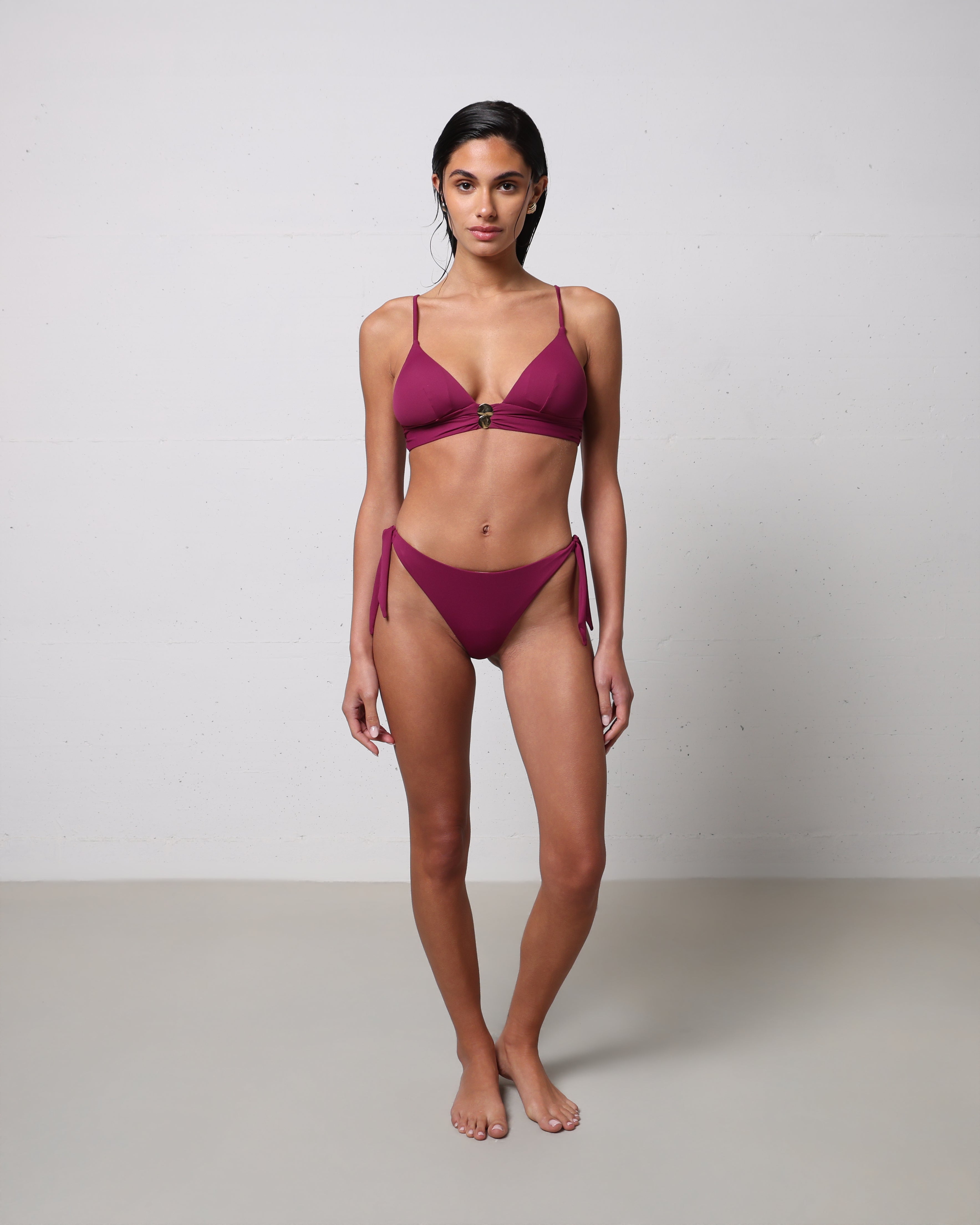 Clio Slip Bikini Magenta