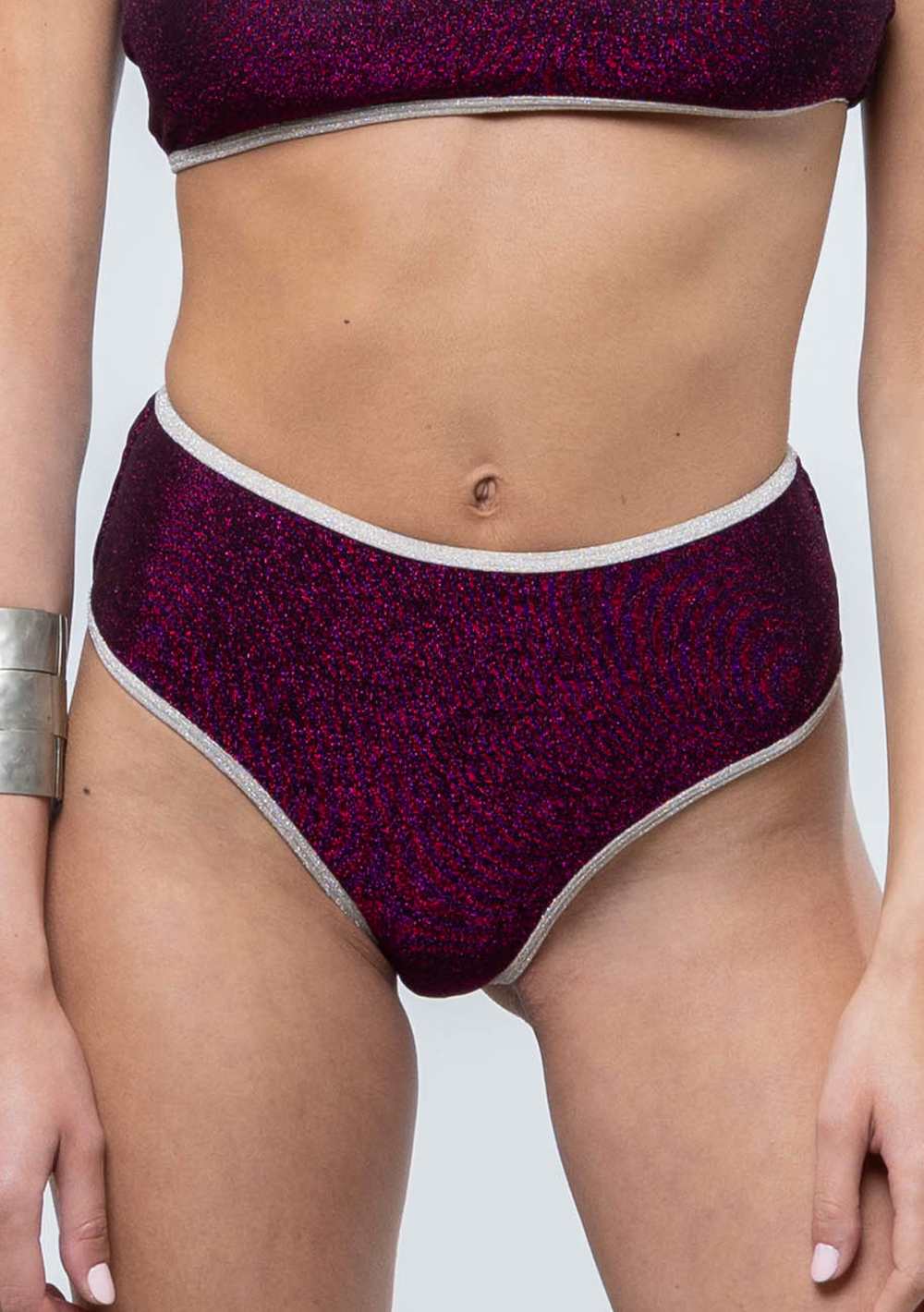 Aria Slip Bikini Bordeaux