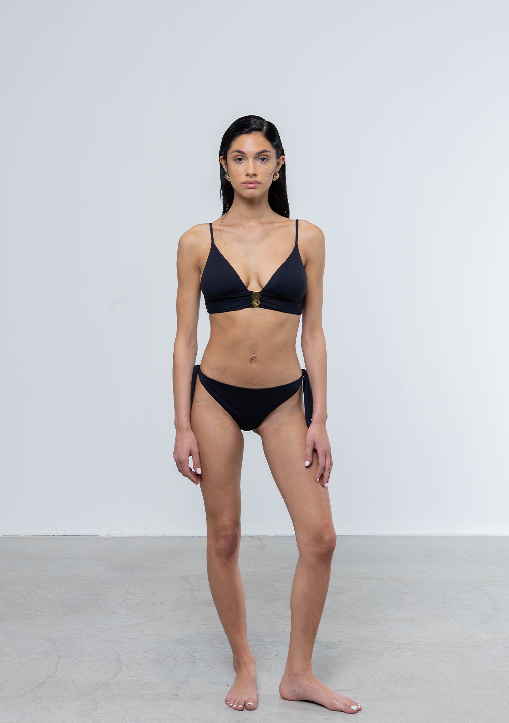Clio Slip Bikini Nero